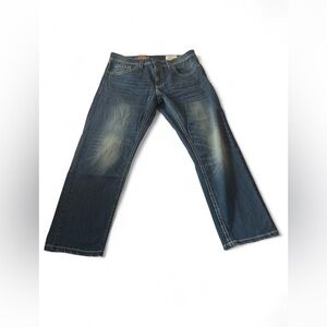 NWT T.K. Axel Athletic Stretch Tapered Leg Jeans Trumbull Wash 36x30 $59 MSRP